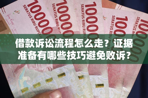 济南借款诉讼流程怎么走？证据准备有哪些技巧避免败诉？