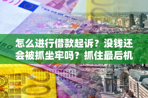 济南怎么进行借款起诉？没钱还会被抓坐牢吗？抓住最后机会！