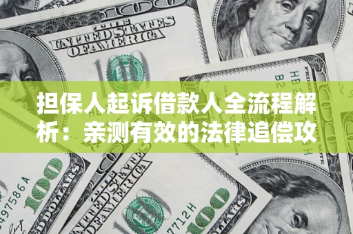 济南担保人起诉借款人全流程解析：亲测有效的法律追偿攻略
