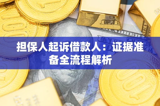 济南担保人起诉借款人：证据准备全流程解析