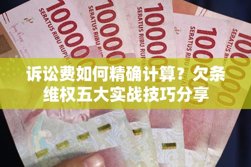 济南诉讼费如何精确计算？欠条维权五大实战技巧分享