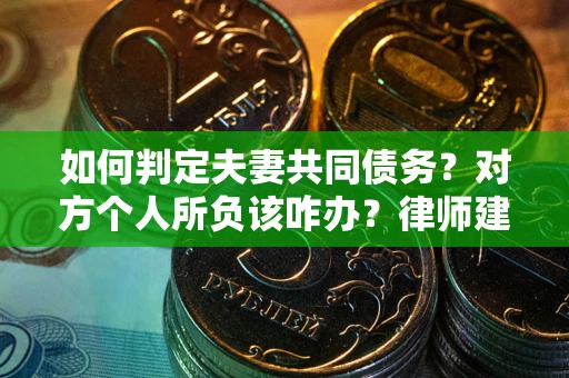 济南如何判定夫妻共同债务？对方个人所负该咋办？律师建议