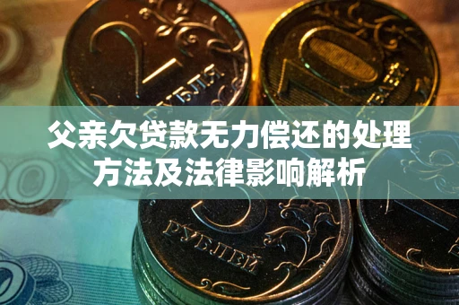 济南父亲欠贷款无力偿还的处理方法及法律影响解析