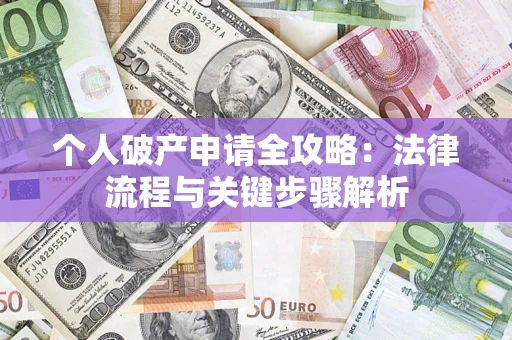济南个人破产申请全攻略：法律流程与关键步骤解析