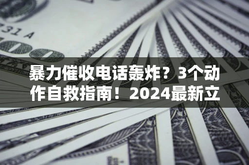 济南暴力催收电话轰炸？3个动作自救指南！2024最新立案标准全解析