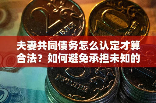 济南夫妻共同债务怎么认定才算合法？如何避免承担未知的债务风险？
